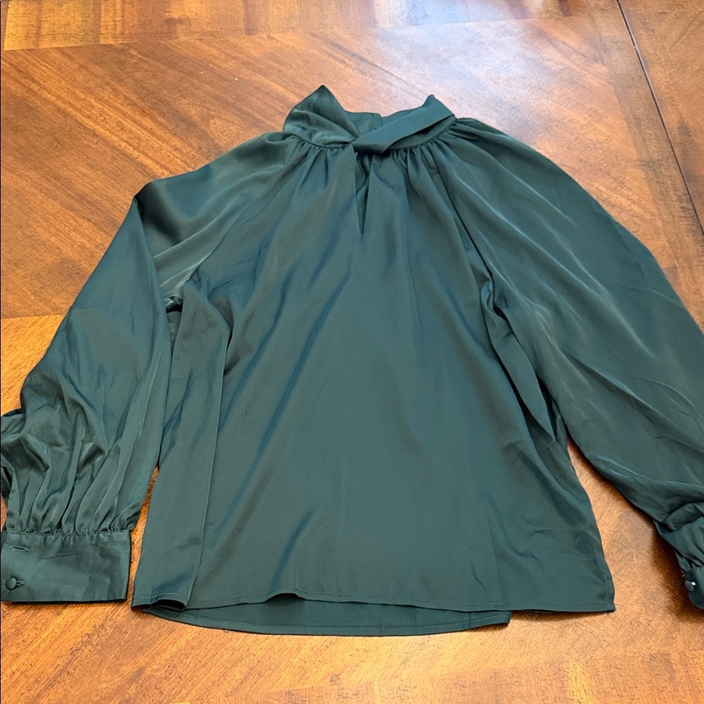 Mine Dark Green Women's Blouse